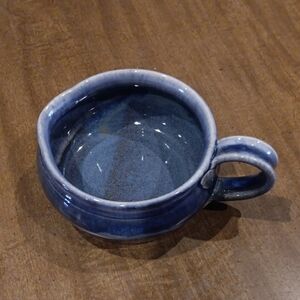 Handcrafted Blue Ceramic Mug